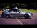 vicki teaches world snooker champion ronnie o'sullivan to over steer and do donuts.