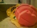 Satsumo Santa Bath Ballistic / Bomb from Lush - Christmas 2009