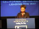 PDA: Congresswoman Barbara Lee at the CDP Convention