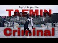 TAEMIN (태민) - Criminal | Full Dance Cover