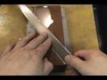 包丁のとぎ方（The way of sharpening a kitchen knife）
