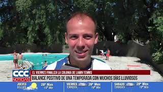 EL VIERNES FINALIZA LA COLONIA DE LAWN TENNIS