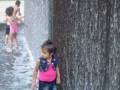 Niharika Enjoying in Water at Navi Pier, Chicago