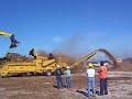 Wood waste grinder