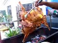 el primer cabrito a la  brazza