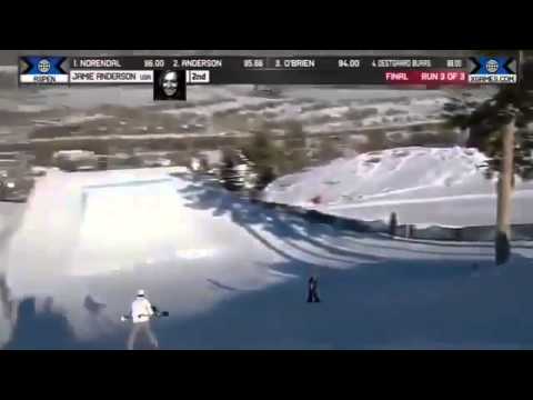 Jamie Anderson WINS Gold Medal SnowBoard SlopeStyle Final Sochi 2014 Olympics