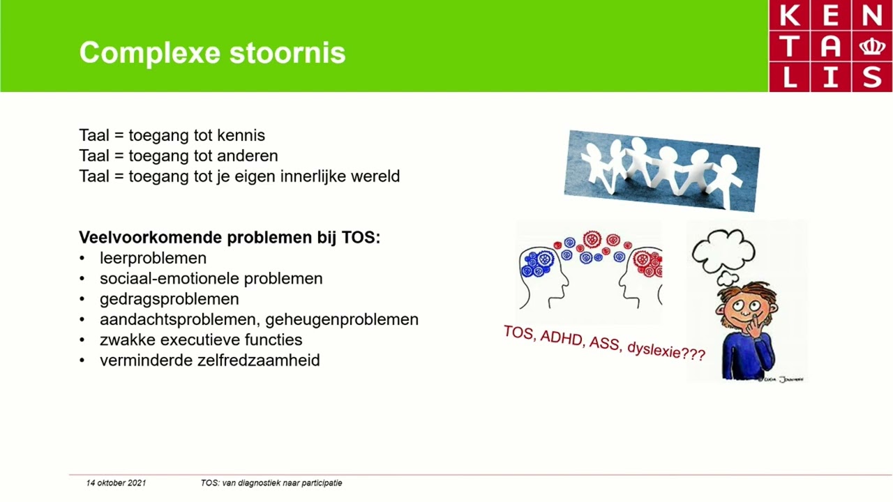 TOS: van diagnostiek naar participatie - door Isolde Podt - TOS-diagnostiek symposium