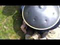 Hang drum, Davide Swarup, Vondel park Amsterdam