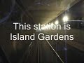 DLR Ride from South Quay to Deptford Bridge with music
