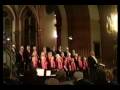 Stellan Dahlin, bass, sings Nu är Advent by Nordqvist in Eslöv 2008