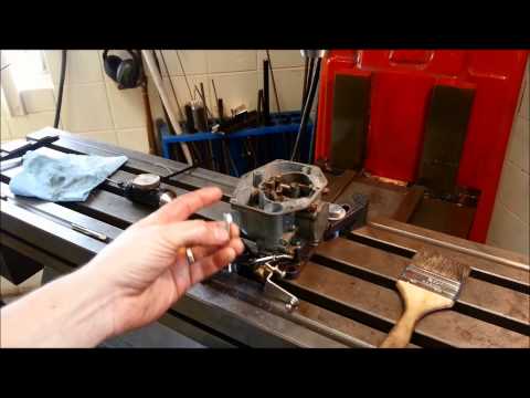 Repairing 356 Porsche carburetor with stripped threads