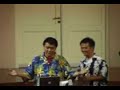 Mr. Brown & Mr. Miyagi at Talkingcock