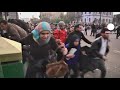 Thousands defy  ban