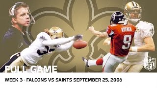 Saints Return to New Orleans After Hurricane Katrina (Week 3, 2006) | Falcons vs. Saints | NFL by NFL