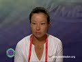 2008温网6月27日郑洁赛赛后采访a ivanovic vs j zheng