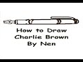 How to draw Charlie Brown