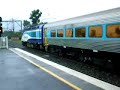 Countrylink XPT 2 cars passing Ingleburn Station Countrylink XPT 2 cars passing Ingleburn Station