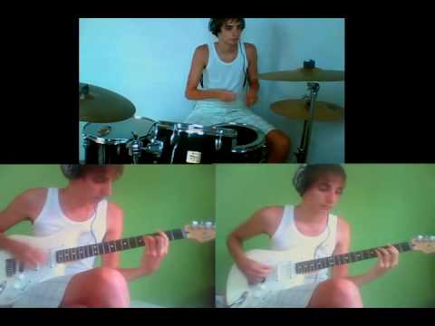 Fer - I Bet You Good Look On The Dancefloor(Guitar & Drum cover)