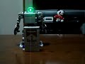 i-SOBOT goes for a box. i-SOBOT goes for a box.