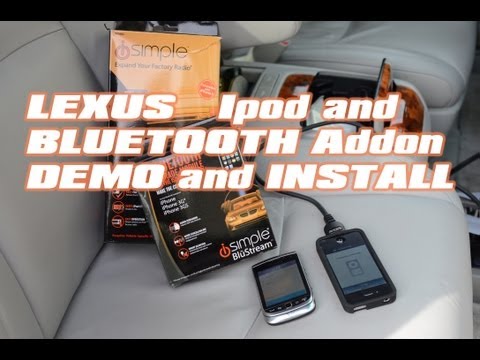 how to sync iphone to lexus rx 350