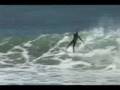 Stephen Walsh surfing