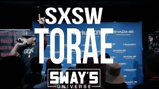 Torae Performs Tracks Off "Entitled"