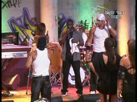 BBB 10: Akon dançando com os brothers na festa de quarta-feira