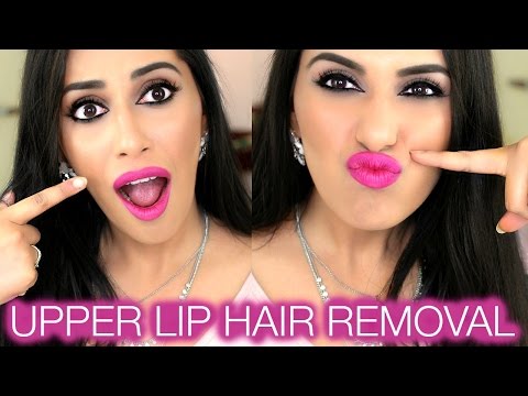 how to eliminate upper lip hair