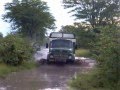 Flussdurchfahrt MB 1311 Rundhauber Unimog Seedurchfahrt