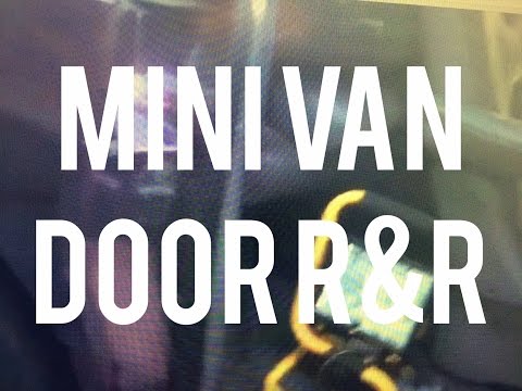 Remove and Replace Sliding Side Door on Chrysler Minivan