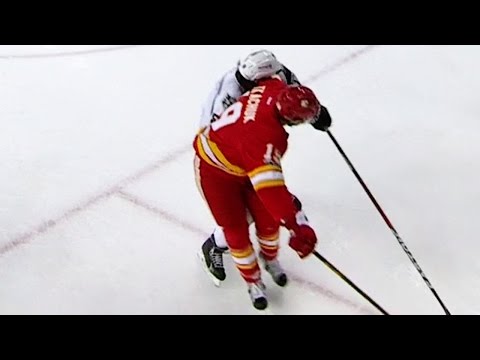 Video: Tkachuk with a vicious elbow to the face of Doughty