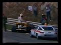 Alboreto Piquet Warwick Crash Estoril 1987