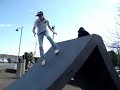 SF-Ireland Exchange: Fun on a Monument in Kinsale Ireland.
