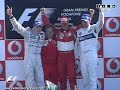Robert Kubica on podium at Monza (Italy) 2006