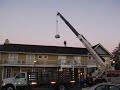 El Dorado Hotel Crane Lift 10-22-07