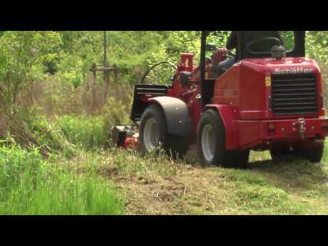 Schäffer Hoflader 2436 mit Mulcher MU-Hydro