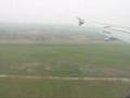 Landing at Delhi
