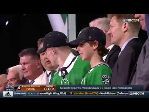 Stars draft F Dellandrea No. 13