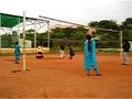 Sisters playing volleyball in Madurai1