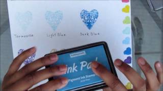 Hobbycraft Pigment Ink Pads Trial