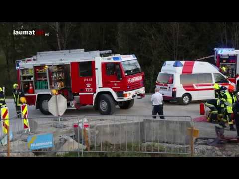 Tödlicher Verkehrsunfall: Auto bei Scharnstein in Baustelle gekracht
