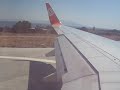 Transavia (GOL lease) B738 take-off from Lesbos