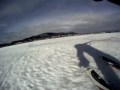 Snowkite barachois carleton Gaspésie Québec - 02-15