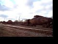 NS #7058 HIGH HOOD GP50 Leads BOTTLE TRAIN East, Dolton, IL.