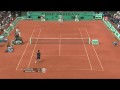 Federer vs Benneteau FO '08 4th Rd Highlights [Part 2]