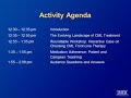 Click here to watch this video Best Practices for CML Therapy: A Workshop Symposium for the Advanced Practice Oncology Nurse