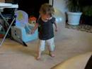 Chloe dances to hip hop Chloe dances to hip hop