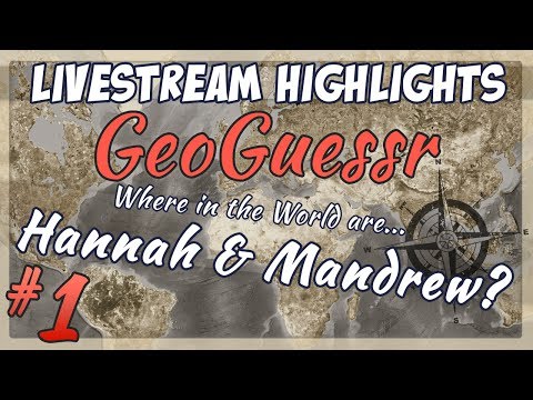 Part 1 - Highlights taken from a very long Geoguessr session on the livestream! Mandrew's turn is out tomorrow! (Sound might be a little bit out in parts, trying to f...