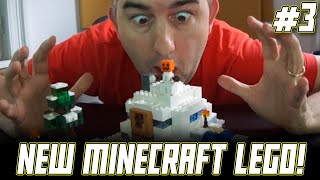 LEGO Minecraft Snow Hideout 21120 Time Lapse Build and Q&A!!!