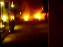 car on fire car on fire